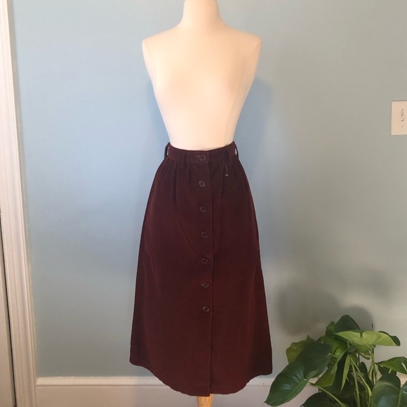 Wrangler Dresses & Skirts - 60/70s Wrangler Corduroy Skirt